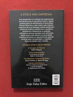 Livro - A Ética Nas Empresas - Francis J. Aguilar - comprar online