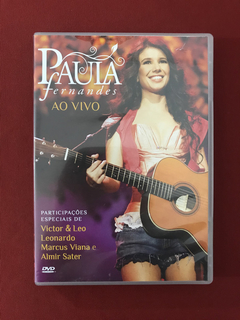 DVD - Paula Fernandes Ao Vivo - Show Musical - Seminovo