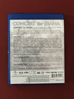 Blu-ray Duplo - Concert For Diana - Show Musical - Seminovo - comprar online