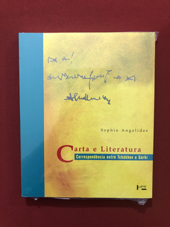 Livro - Carta E Literatura - Sophia Angelides - Edusp - Novo