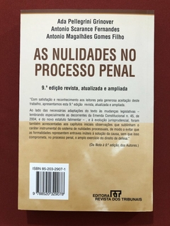 Livro - As Nulidades No Processo Pena - Revista Dos Tribunais - Ada Pellegrini - comprar online