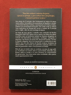 Livro - O Príncipe - Nicolau Maquiavel - Editora Penquin - Seminovo - comprar online
