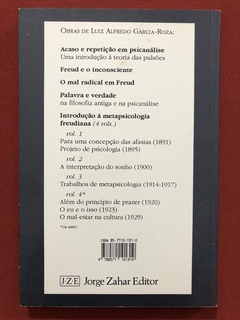 Livro - O Mal Radical Em Freud Em Freud - Garcia-Roza - Jorge Zahar - comprar online