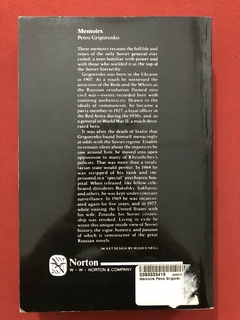 Livro - Memoirs - Grigorenko - Editora Norton - comprar online