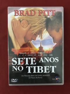DVD - Sete Anos No Tibet - Brad Pitt - Seminovo