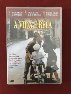 DVD - A Vida É Bela - Dir: Roberto Benigni - Novo