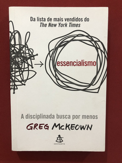 Livro - Essencialismo - Greg McKeown - Seminovo