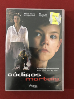 DVD - Códigos Mortais - Klaus Maria/ Thomas Sangster - Semin