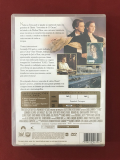 DVD - Titanic - Leonardo DiCaprio - Dir: James Cameron - comprar online