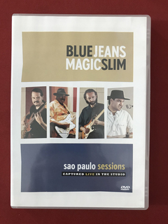 DVD- Blue Jeans - Magic Slim - Sao Paulo Sessions - Seminovo