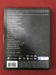 DVD Duplo - Adele - Live At The Royal Albert Hall - Seminovo - comprar online