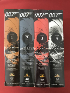 DVD - Box 007 James Bond Ultimate Collection Volumes 1 a 4 - Sebo Mosaico - Livros, DVD's, CD's, LP's, Gibis e HQ's