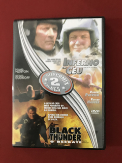 DVD - Inferno No Céu/ Black Thunder - O Resgate - Seminovo