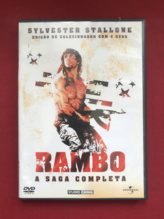 DVD - Rambo - A Saga Completa - 4 Discos- Sylvester Stallone