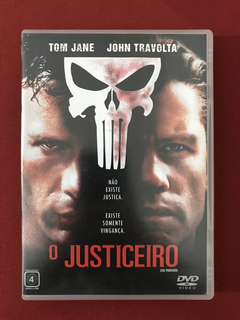 DVD - O Justiceiro - Tom Jane/ John Travolta - Seminovo