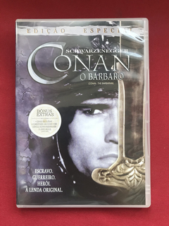 DVD - Conan - O Bárbaro - Schwarzenegger - Edição Especial