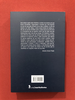 Livro - Histórias E Sonhos- Lima Barreto- WMF Martins- Semin - comprar online