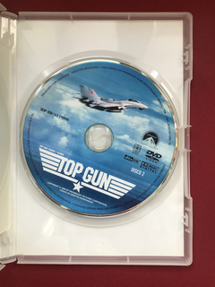 DVD Duplo - Top Gun - Tom Cruise / Kelly McGillis - Seminovo - Sebo Mosaico - Livros, DVD's, CD's, LP's, Gibis e HQ's