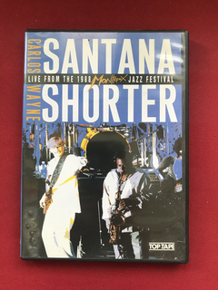 DVD - Carlos Santana & Wayne Shorter Band - Ao Vivo