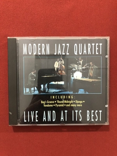 CD - Modern Quartet Jazz - Live And At Its Best - Seminovo