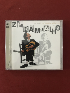 CD Duplo - Zé Ramalho- 20 Anos- Antologia Acústica- Nacional