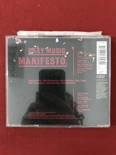 CD - Roxy Music - Manifesto - Importado - Seminovo - comprar online