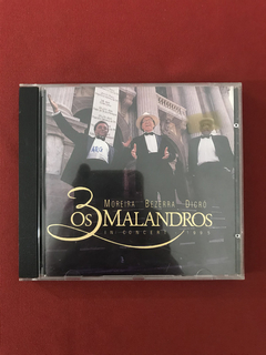 CD - Os 3 Malandros - In Concert - 1995 - Nacional