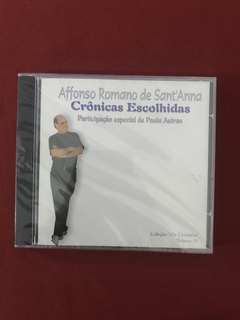 CD - Affonso Romano De Sant' Anna- Crônicas Escolhidas- Novo