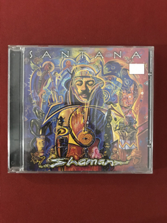 CD - Santana - Shaman - 2002 - Nacional - Seminovo