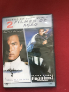 DVD - A Força Em Alerta/ A Força Em Alerta 2 - Steven Seagal