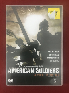DVD - American Soldiers - A Vida Em Um Dia - Seminovo
