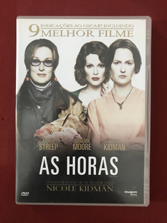 DVD - As Horas - Meryl Streep/ Julianne Moore - Seminovo