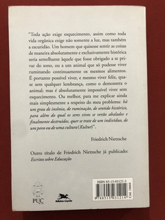 Livro - Escritos Sobre História - Friedrich Nietzsche - Edições Loyola - comprar online