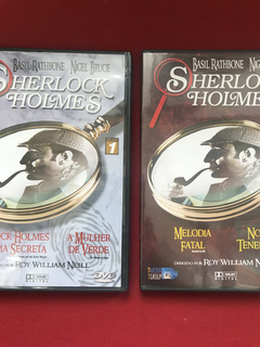 DVD - Box Sherlock Holmes - Volumes 1 E 2 - Seminovo na internet