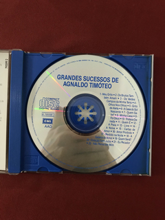 CD - Agnaldo Timóteo - Grandes Sucessos - Nacional - Semin. na internet