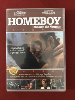 DVD - Homeboy - Chance De Viver - Mickey Rourke - Seminovo