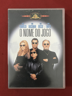 DVD - O Nome Do Jogo - John Travolta/ Danny Devito - Semin.