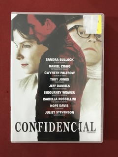 DVD - Confidencial - Sandra Bullock/ Daniel Craig - Seminovo