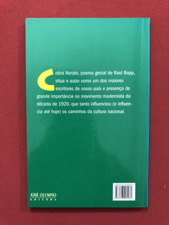 Livro - Cobra Norato- Raul Bopp- Ed. José Olympio- Seminovo - comprar online