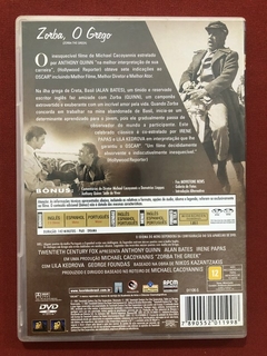 DVD - Zorba, O Grego - Anthony Quinn E Alan Bates - comprar online