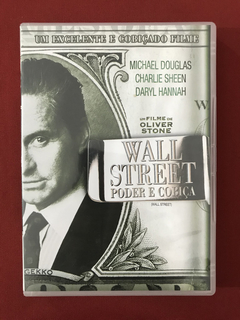 DVD - Wall Street - Poder E Cobiça - Michael Douglas - Semin