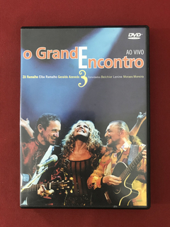 DVD - O GrandEncontro 3 Ao Vivo - Seminovo