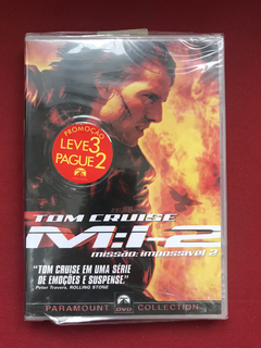 DVD - M:I-2 - Missão: Impossível 2 - Tom Cruise - Novo
