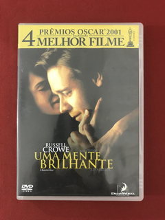 DVD - Uma Mente Brilhante - Russel Crowe - Seminovo