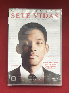 DVD - Sete Vidas - Will Smith - Dir: Gabriele Muccino - Novo