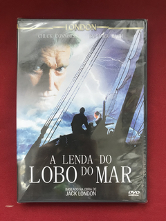 DVD - A Lenda Do Lobo Do Mar - Chuck Connors - Seminovo
