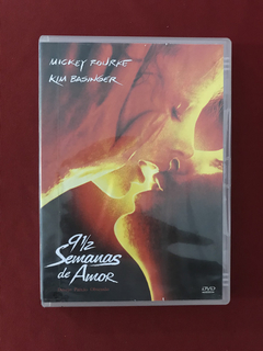 DVD - 9 1/2 Semanas De Amor - Mickey Rourke - Seminovo