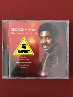 CD - George Mccrae - The Very Best Of - Importado - Seminovo