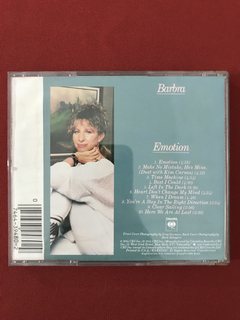 CD - Barbra Streisand - Emotion - 1984 - Importado - comprar online
