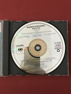 CD - Barbra Streisand - Emotion - 1984 - Importado na internet